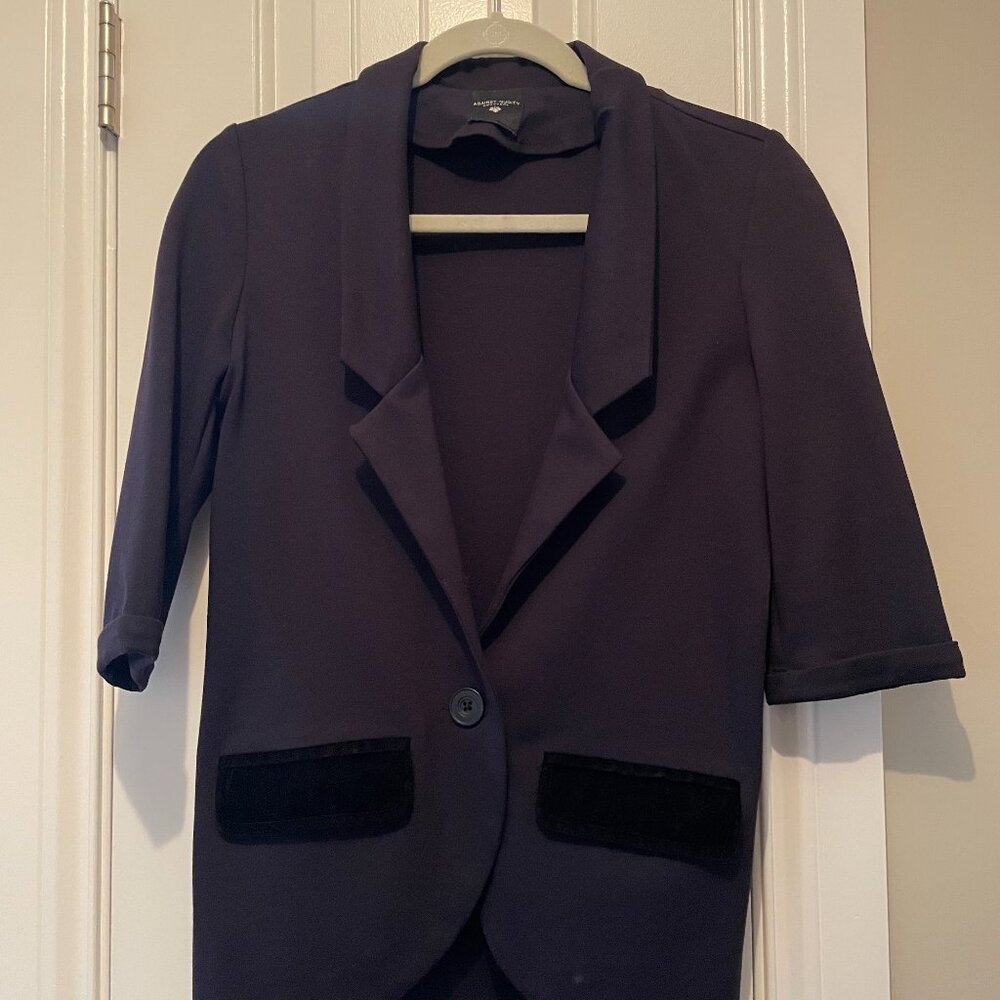 Against Nudity of Montreal Short Sleeve Blazer